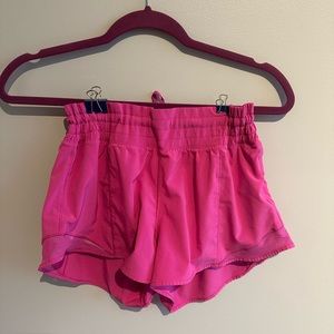 Hotty hot size 6 lululemon high rise SONIC PINK